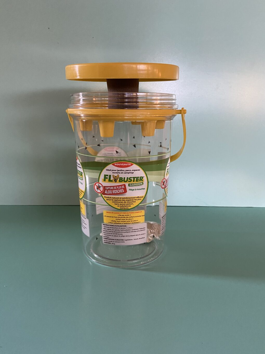 Appât Pour Pièges à Mouches - Recharge 5 Sachets - Attire Mouches Et Mouches Des Fruits - Facile à Utiliser